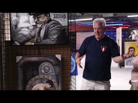 Video presentation of Boiler Maker art print by Glenn Beck