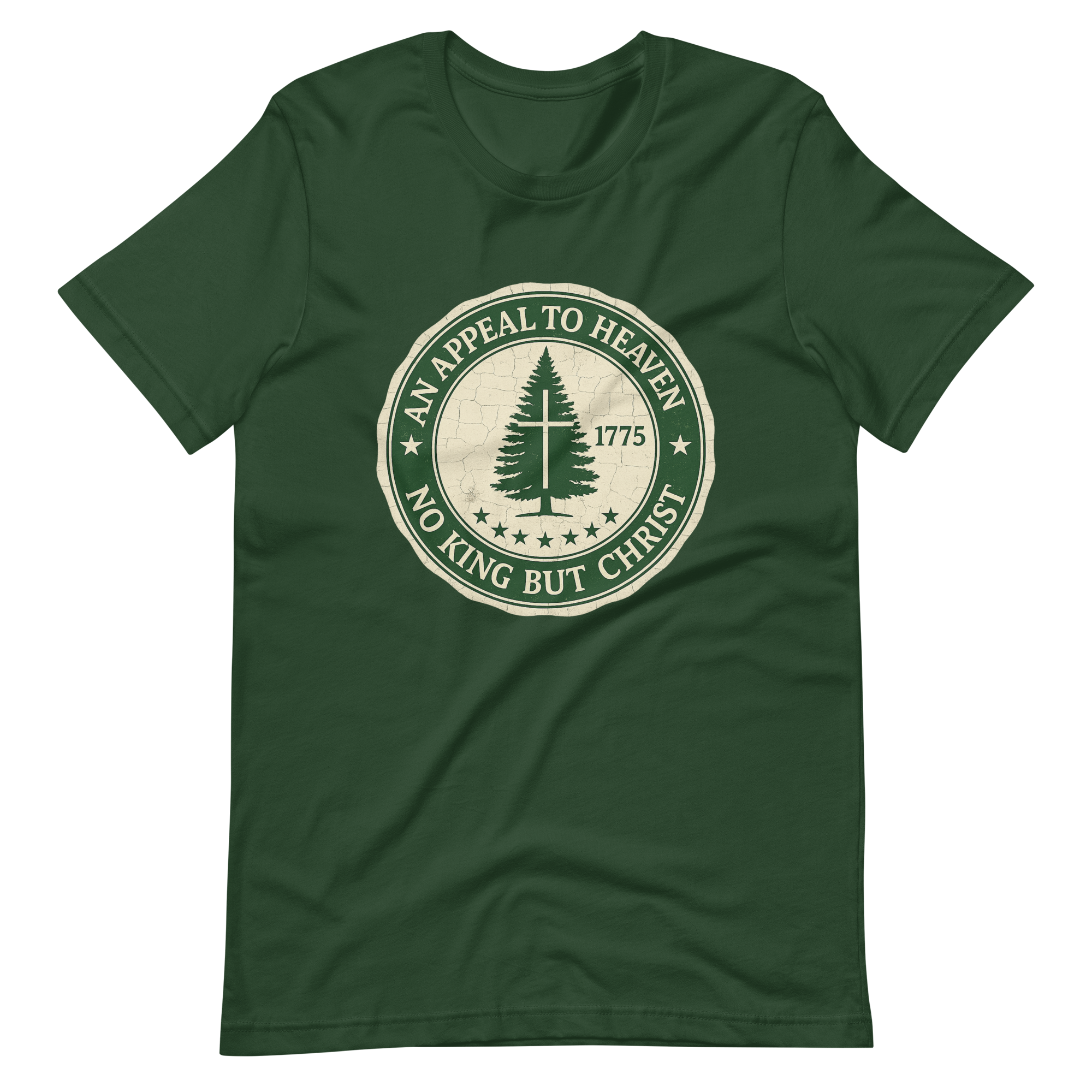 Appeal to Heaven 1775 Seal unisex T-shirt – No King But Christ by Glenn Beck Shop