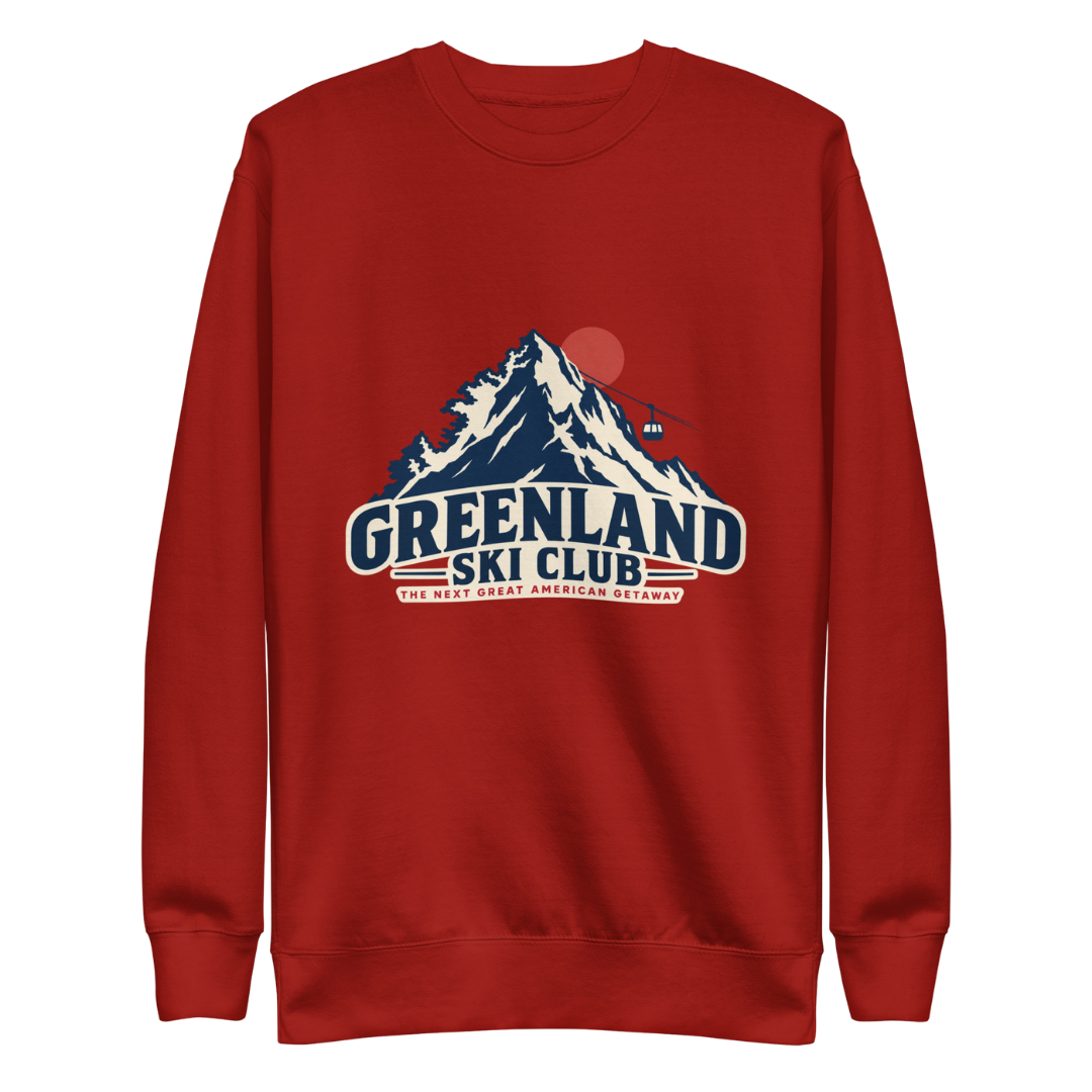 Greenland Ski Club Crewneck Sweatshirt