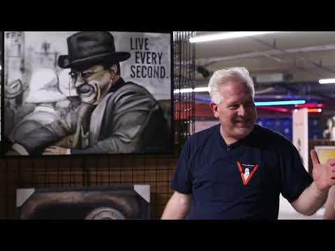 Video preview of Live Every Second art print by Glenn Beck featuring Theodore Roosevelt's motto